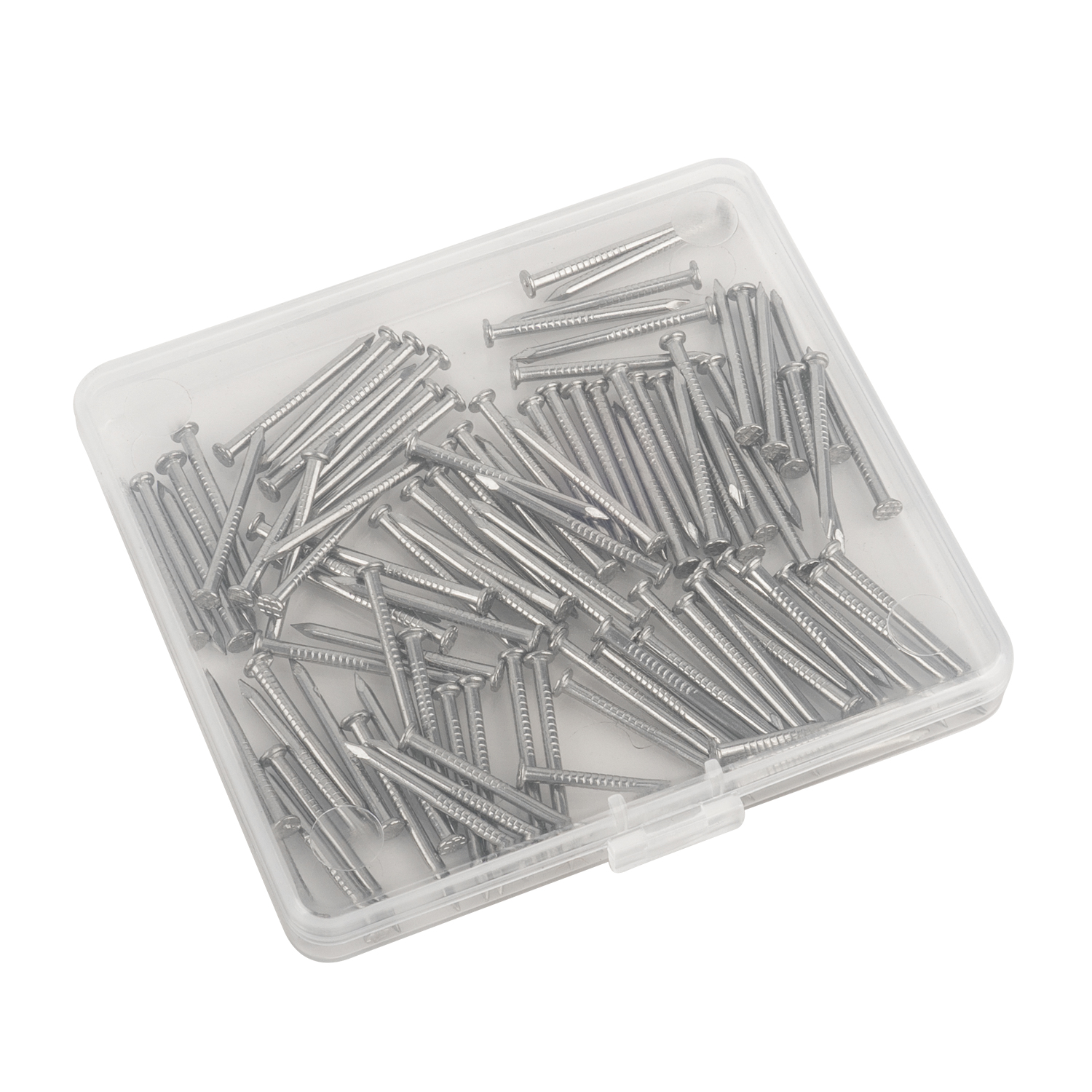 SELIKOUR 100 Pieces Stainless Steel Small Nails, 1 Inch Hanging Nails, Wall Nails for Picture Hanging